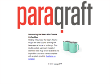 Tablet Screenshot of paraqraft.com